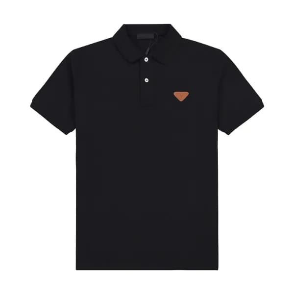 프라다 남성 블랙 폴로 반팔티 - Mens Black Tshirts - Pra02658x - 1
