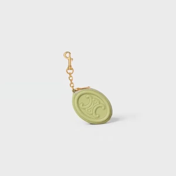 셀린느 여성 시그니처 그린 백참 - Womens Green Bagcharm - cel034… - 1