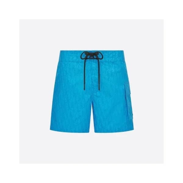 디올 남성 캐쥬얼 블루 반바지 - Mens Blue Half-pants - dio01859… - 1