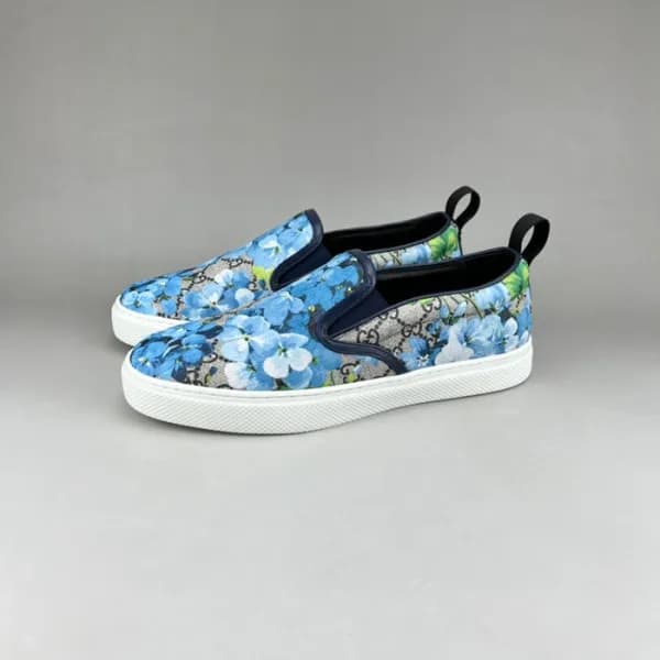 구찌 남성 모던 블루 로퍼 - Mens Blue Loafer - guc05000x - 1