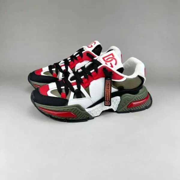 돌체앤가바나 남성 클래식 레드 스니커즈 - Mens Red Sneakers - dol035… - 1
