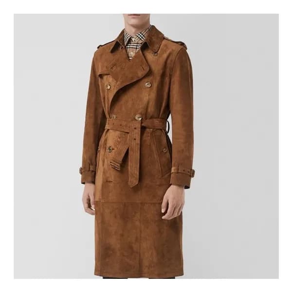 버버리 남자 카멜 가죽 코트 - Mens Camel Coats - bur04506x - 1