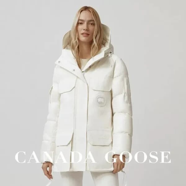 캐나다구스 남/녀 화이트 덕다운 자켓 - Canada goose Unisex White J… - 1