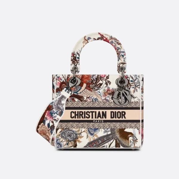 디올 여성 화이트 레이디백 - Dior Womens White Lady Bag - di81… - 1
