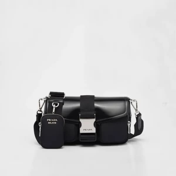 프라다 여성 블랙 크로스백 - Prada Womens Black Cross Bag - pr… - 1