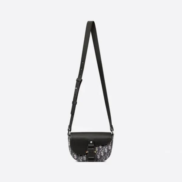 디올 남성 블랙 크로스백 - Dior Men Black Cross Bag - di196x - 1