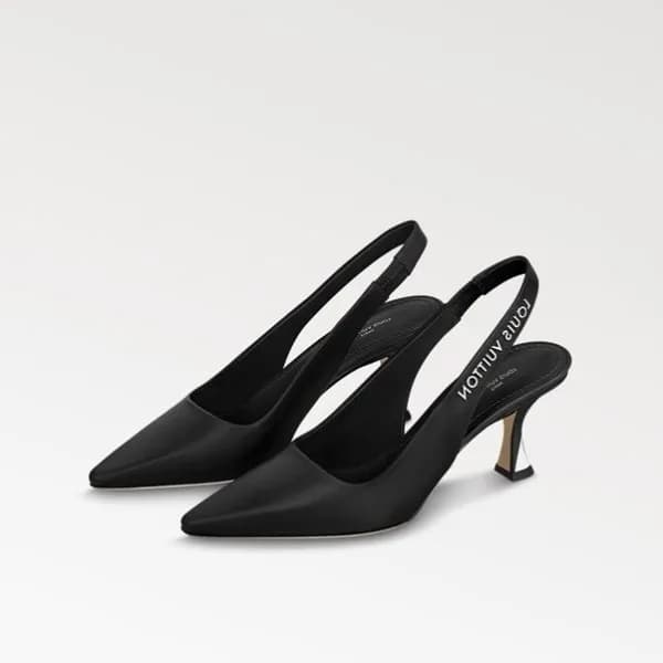 루이비통 여성 블랙 하이힐 - Louis vuitton Womens Black High-h… - 1