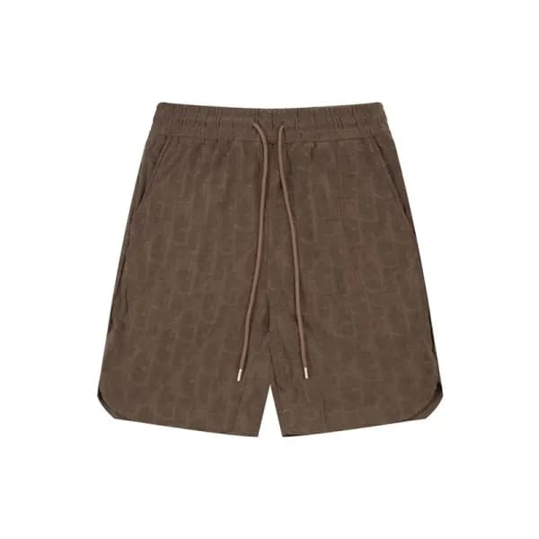 디올 남성 캐쥬얼 브라운 반바지 - Dior Mens Brown Half-pants - d… - 1