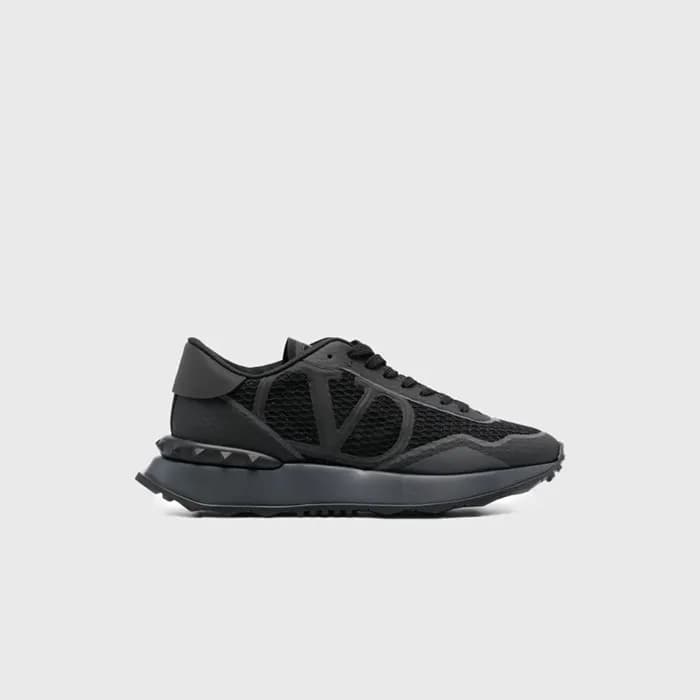 발렌티노 남성 네트 러너 블랙 스니커즈 【매장-140만원대】 - Valentino Mens… - 1