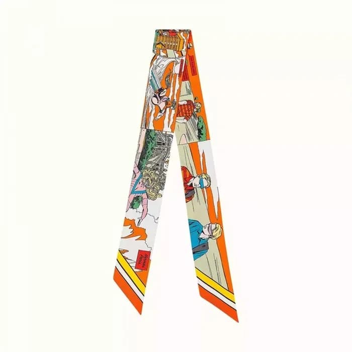 에르메스 여성 WOW 트윌리 오렌지 【매장-60만원대】 - Hermes Womens Ora… - 1