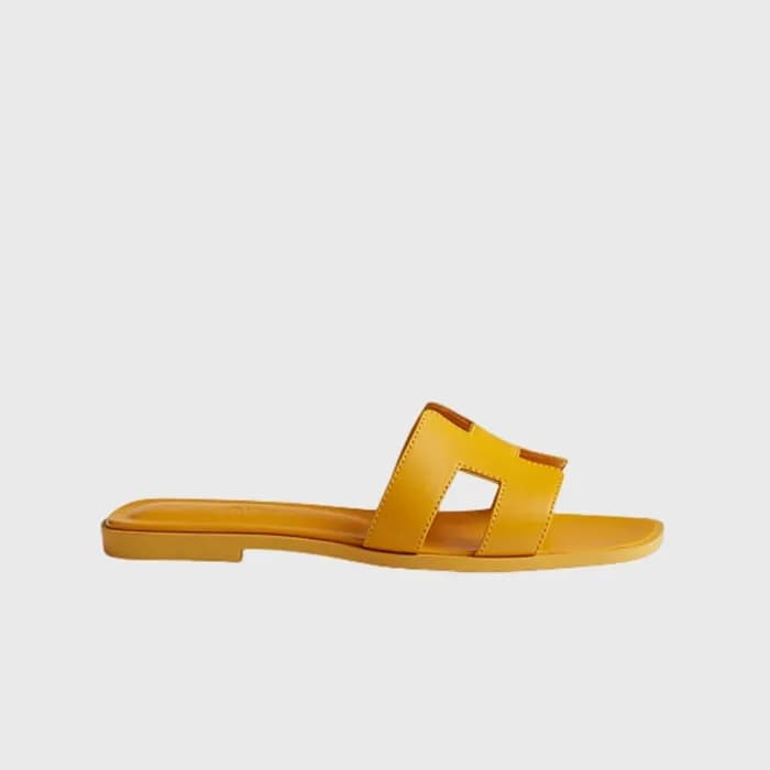 에르메스 여성 오란 샌들 【매장-150만원대】 - Hermes Womens Yellow S… - 1