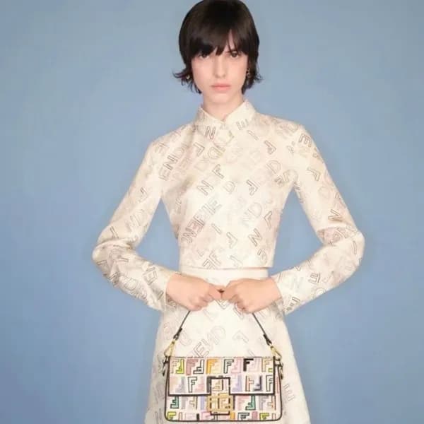 펜디 여성 레인보우 바게트 백 - Fendi Womens Baguette Bag - feb… - 1