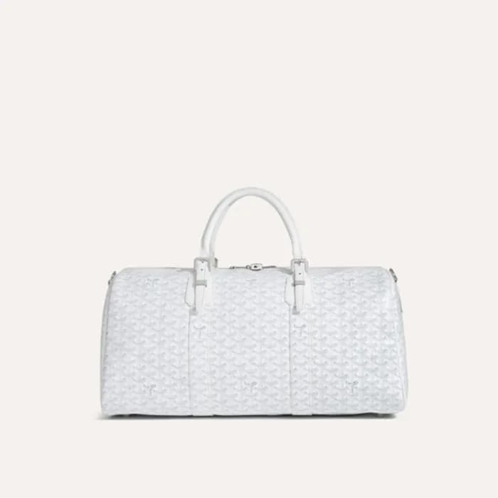 고야드 남/녀 화이트 보스턴 백 45/50 - Goyard Unisex Boston Bag… - 1