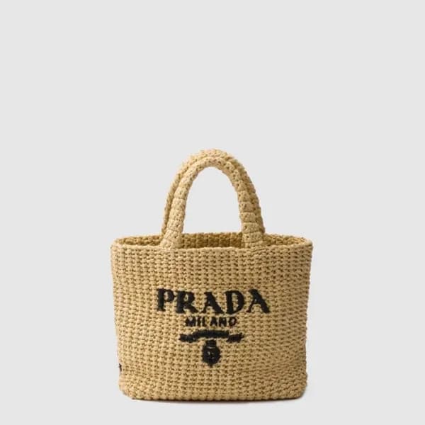 프라다 여성 크로셰 토트백 1BG422 - Prada Womens Crochet Tote … - 1