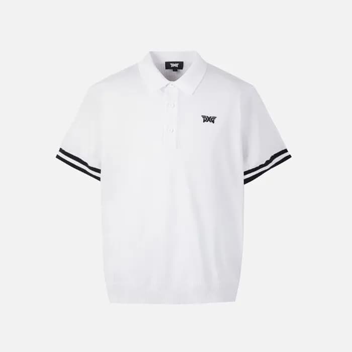 PXG 남성 썸머 카라 쇼츠 슬리브 니트 - gol1104x - 1