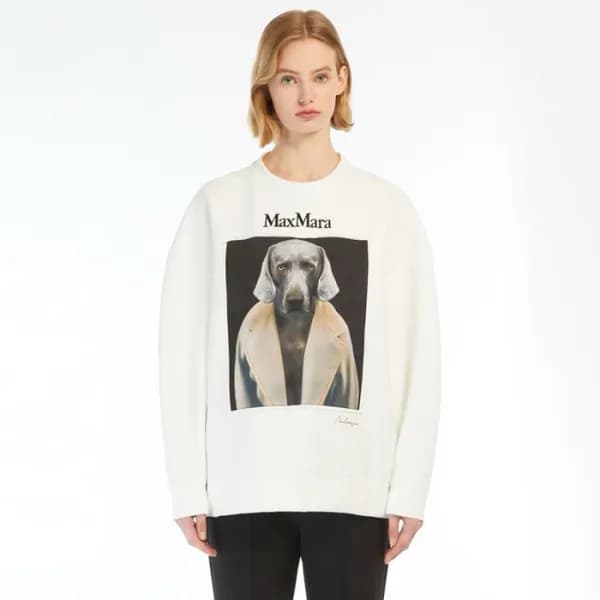 막스마라 여성 라운드 맨투맨 - Maxmara Womens Round Tshirts - m… - 1