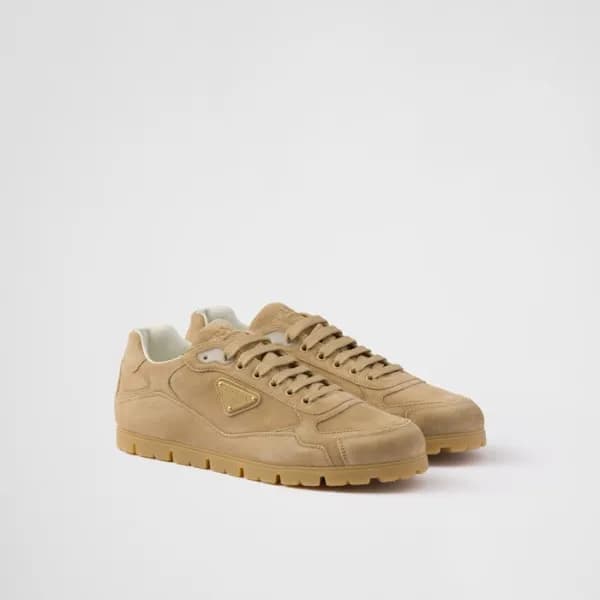 프라다 남성 베이지 스니커즈 - Prada Mens Beige Sneakers - prs1… - 1