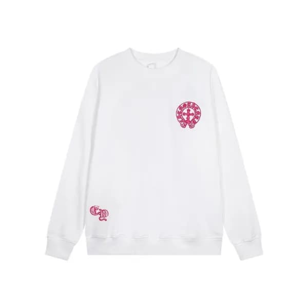 크롬하츠 남성 라운드 맨투맨 - Chrome Hearts Mens Round Tshirt … - 1