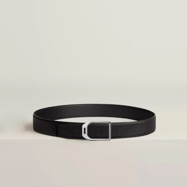 에르메스 남성 리버서블 자키 벨트 - Hermes Mens Jockey Reversible… - 1