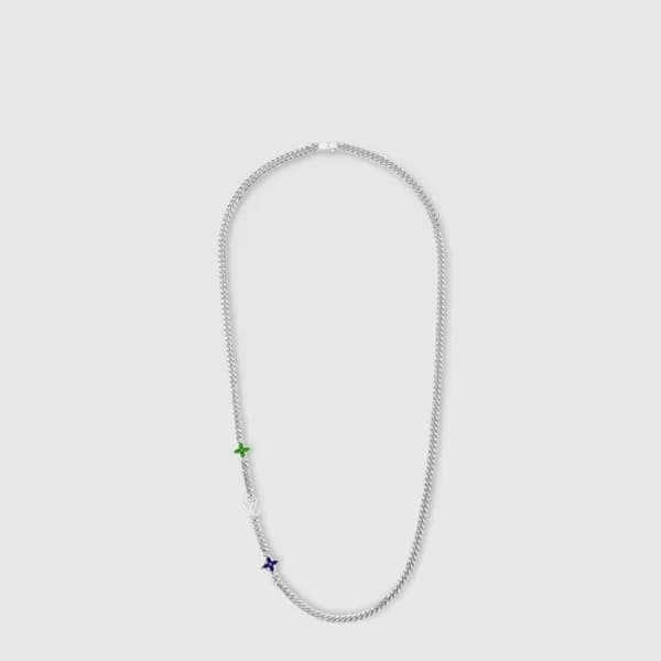 루이비통 남성 모노그램 로우 네크리스 - Louis vuitton Mens Monogram… - 1