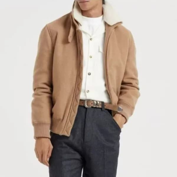 브루넬로쿠치넬리 남성 베이직 재킷 - Brunello Cucinelli Mens Basic… - 1