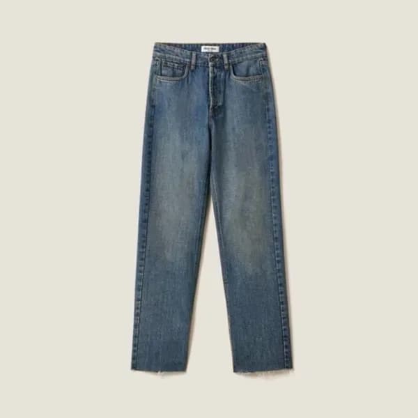 미우미우 여성 빈티지 청바지 - Miumiu Womens Vintage Jeans - mi… - 1