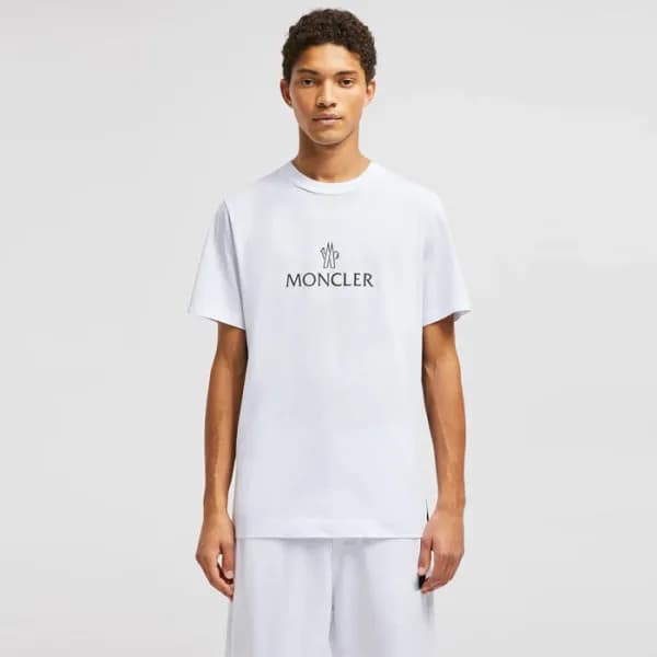 몽클레어 남성 라운드 반팔 티셔츠 - Moncler Mens Round Tshirt - m… - 1