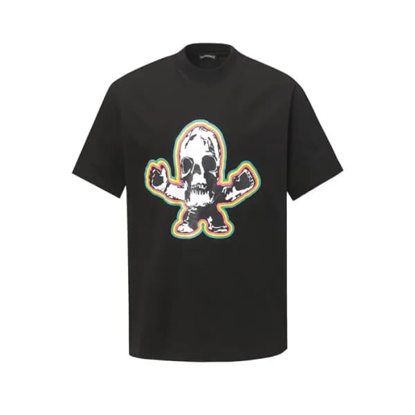 크롬하츠 남성 라운드 반팔티 - Chrom Hearts Mens Round Tshirt -… - 1