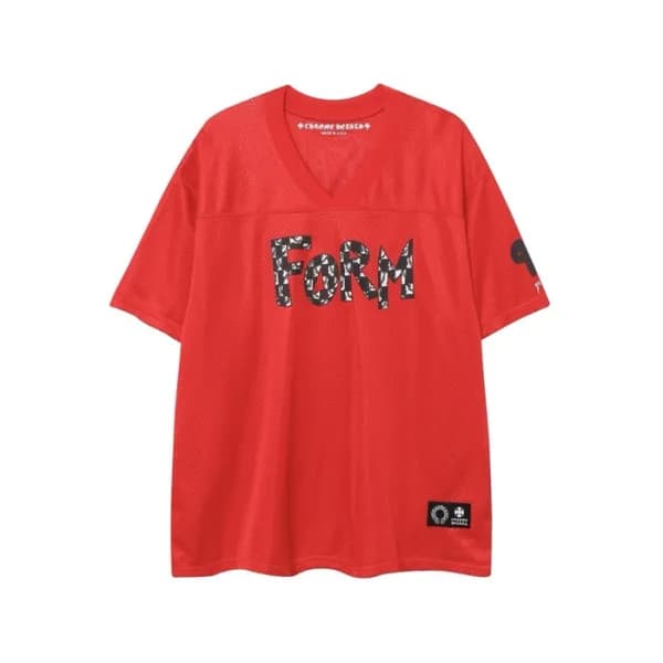 크롬하츠 남성 브이넥 반팔티 - Chrom Hearts Mens V-neck Tshirt … - 1