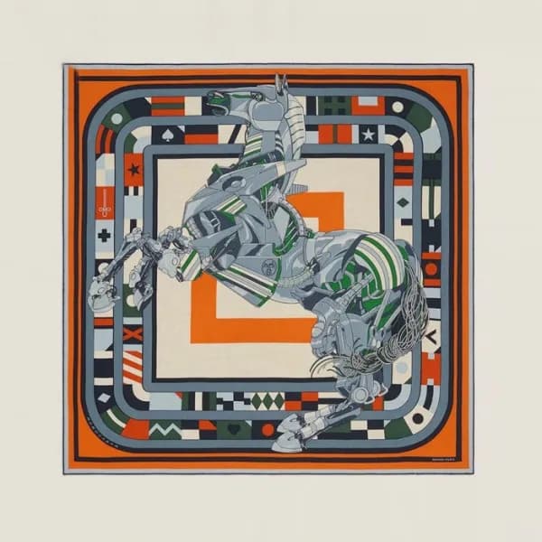 에르메스 남성 실크 스카프 - Hermes Mens Silk Scarf - acc5402x - 1