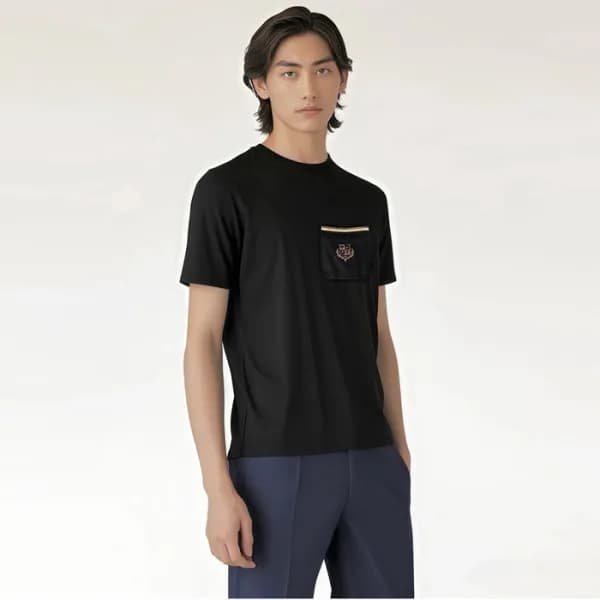 로로피아나 남성 라운드 반팔티 - Loro Piana Mens Round Tshirt - … - 1