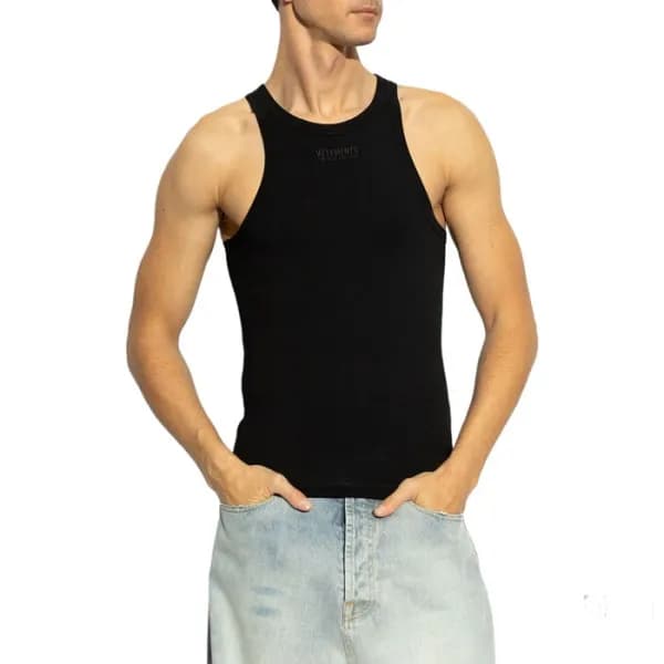 베트멍 남성 라운드 나시 - Vetements Mens Sleeveless Top - am… - 1