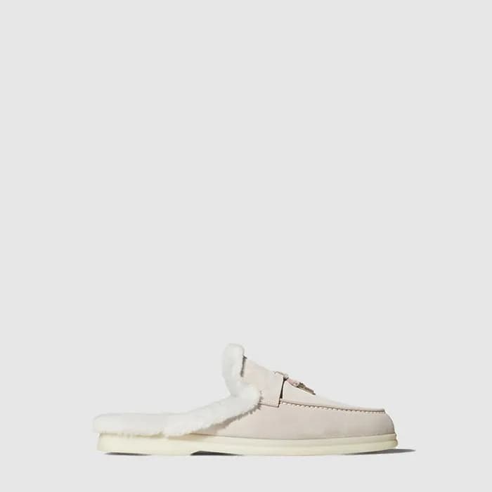 로로피아나 남성 바부슈 참스 워크 슬리퍼 - Loro Piana Mens Babouche … - 1