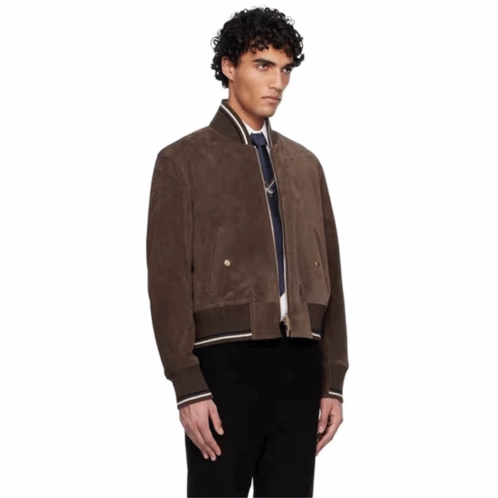 톰브라운 남성 집업 자켓 - Thom Browne Mens Zip-up Jacket - t… - 1