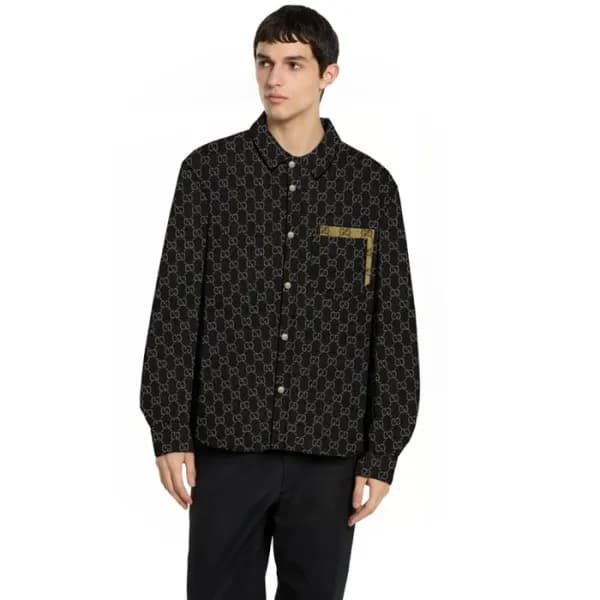 구찌 남성 셔츠 자켓 - Gucci Mens Shirt Jacket - guc13498x - 1