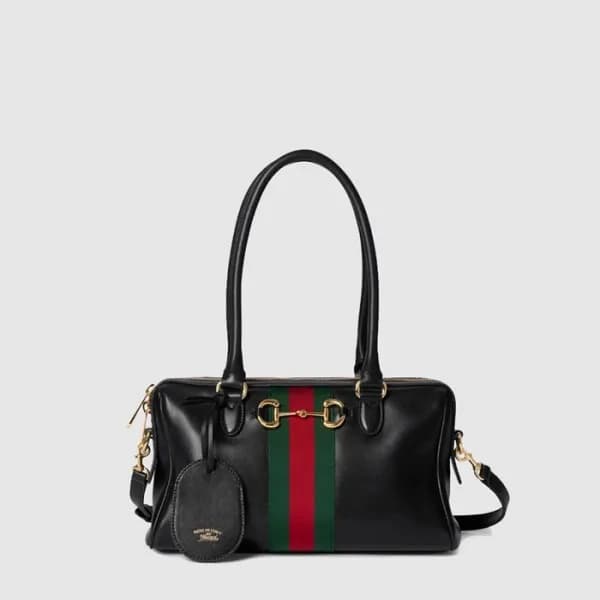 구찌 여성 보르세토 미디엄 보스턴백 - Gucci Womens Borsetto Medium… - 1