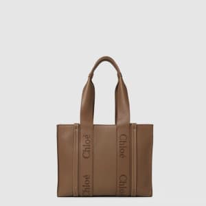 끌로에 여성 미디엄 우디 토트 백 - Chloe Womens Medium Woody Tot…