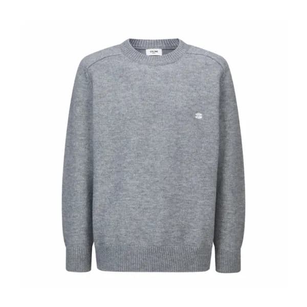 셀린느 남성 라운드 스웨터 - Celine Mens Round Sweater - cec16861x - 1