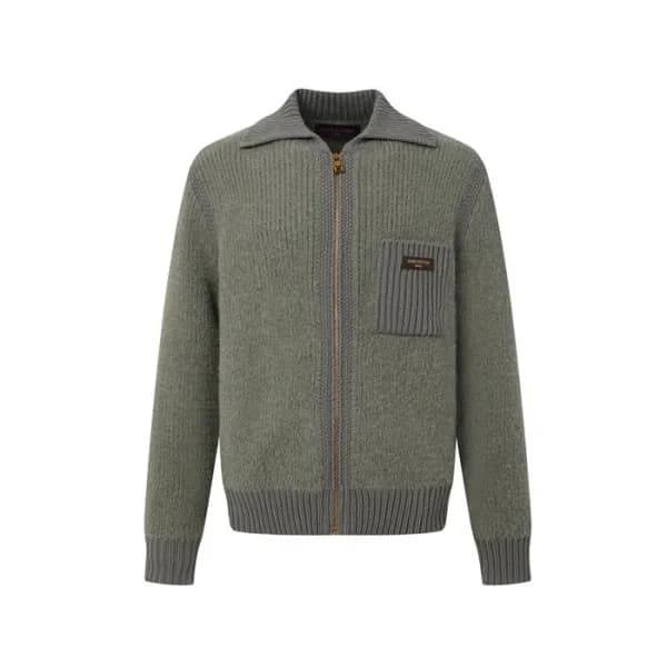 루이비통 남성 집업 스웨터 - Louis vuitton Mens Zip Up Sweater - lvc17949x - 1