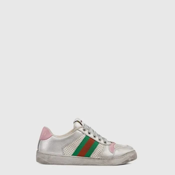 구찌 여성 원 아웃 이펙트 스크리너 스니커즈 - Gucci Womens One Out Effect Sneaker - gus14894x - 1