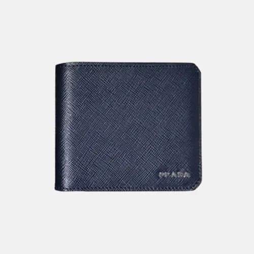 Prada 2018 Mens Saffiano Leather Bifold Purse 2M05… - 1