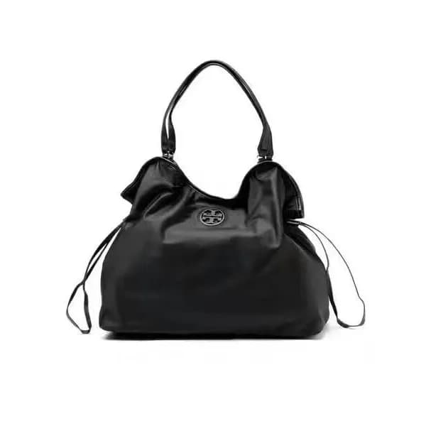 Tory Burch Scout Nylon Slouchy Satchel Tote Shoppe… - 1