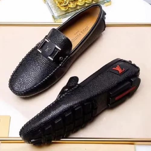 Louis Vuitton 2018 Mens Strap Leather Loafer - 루이… - 1