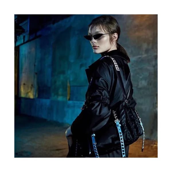 Prada 2018 Nylon Shoulder Bag ,32CM - 프라다 2018 나일론… - 1