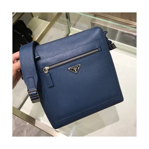Prada 2019 Saffiano Messenger Shoulder Bag,25CM - … - 1