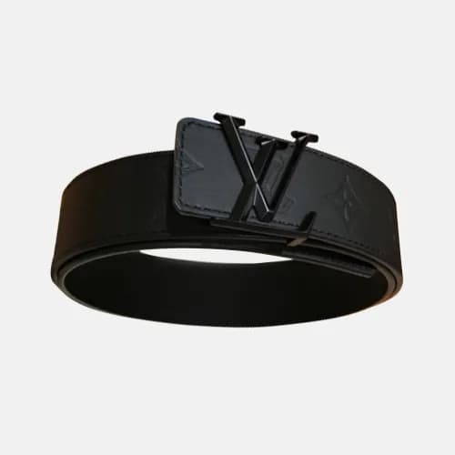 Louis vuitton 2019 Mens Initial Logo Buckle Busine… - 1