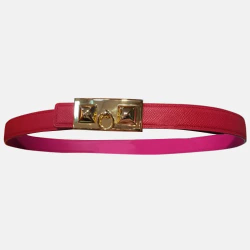[매장판]Hermes 2019 Ladies Reversible Luck Stud Epsom… - 1