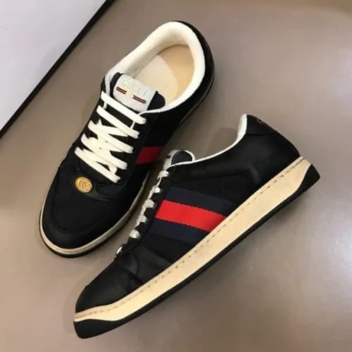 [1:1] Gucci 2019 Mens Ace Canvas Sneakers - 구찌 남성 … - 1