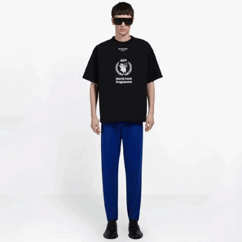 Balenciaga 2019 Mm/Wm WFP World Food Crew - neck C… - 1