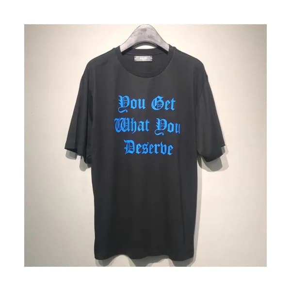 Amiri 2019 Mens Deserve Printing Logo Cotton Short… - 1
